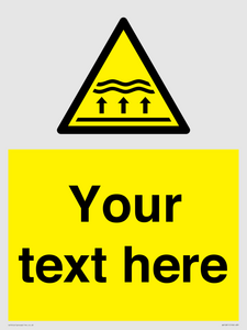 Custom Warning: Flood zone